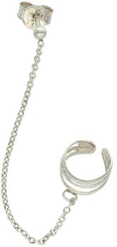 Srebrna nausznica z kolczykiem i łańcuszkiem NAU 07.jpg